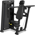 Жим от плеч, профессиональный тренажер Bronze Gym NEO 06